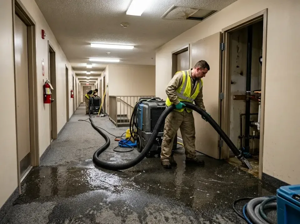 multi-unit-apartment-hallway-f-005 — frequently asked questions, Emergency Burst Pipe Water Extraction & Removal in Molalla,…